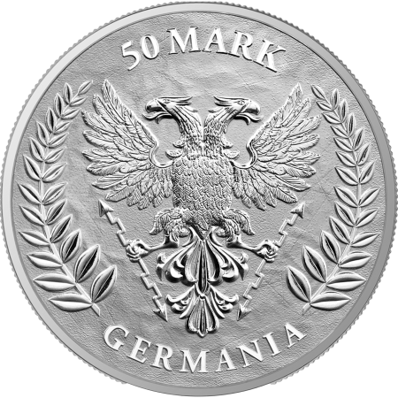 Allemagne 10 ONCES ARGENT GERMANIA 2024 BULLION - 50 MARKS