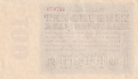 Allemagne 100 Millionen Mark - Bleu & Vert - 1923 - Séries et filigranes variés - SUP - P.107
