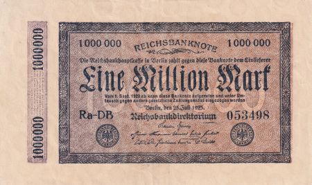 Allemagne 1000000 Mark - 1923 - P.93