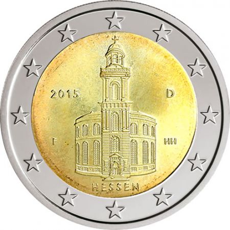 Allemagne 2 Euros Commémo. Allemagne 2015 - Hesse