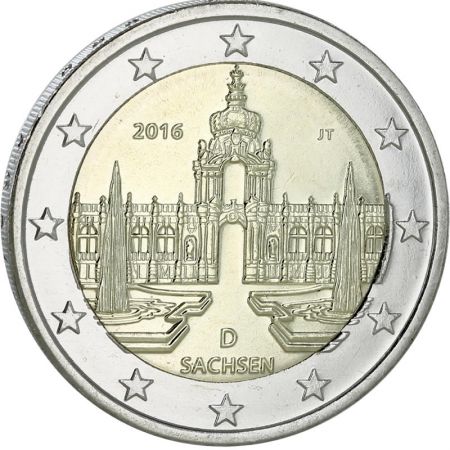 Allemagne 2 Euros Commémo. Allemagne 2016 - Saxe