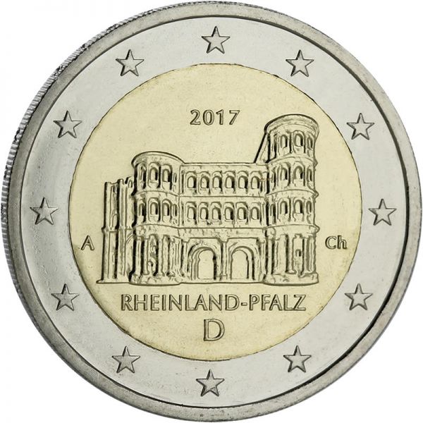 2 Euros Commémo Allemagne 2017 Rhénanie Palatinat