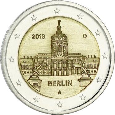 Allemagne 2 Euros Commémo. Allemagne 2018 - Berlin