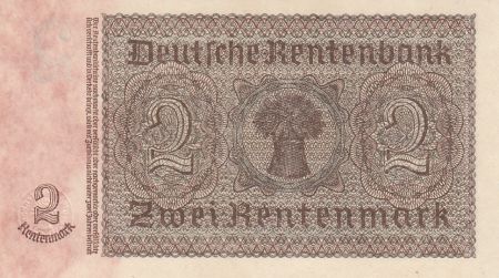 Allemagne 2 Rentenmark 1937 Série C - Neuf - P.174b
