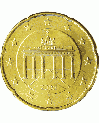 Allemagne 20 centimes d\'euro - Allemagne 2002 D