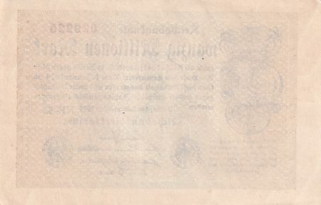 Allemagne 20 Millionen Mark - Olive & Marron - 1923 - Séries et filigranes variés - SUP - P.108