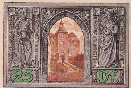 Allemagne 25 Pfennig - Tondern - Notgeld - 1921