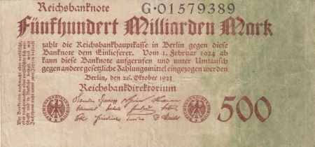 Allemagne 5 000 000 000 Mark 1923 - G.01579389