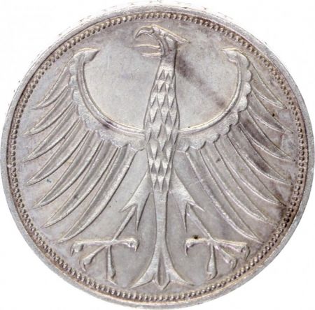 Allemagne 5 Mark Aigle Impérial - 1969