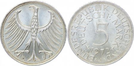 Allemagne 5 Mark Aigle Impérial - 1972