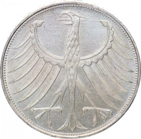Allemagne 5 Mark Aigle Impérial - 1973 G