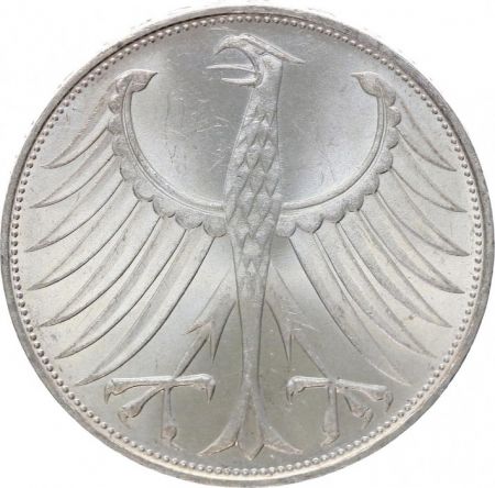 Allemagne 5 Mark Aigle Impérial - 1974 G