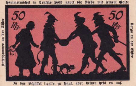 Allemagne 50 Pfennig - Elster - Notgeld - 1921