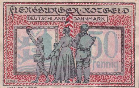 Allemagne 50 Pfennig - Flensburg - Notgeld - 1920
