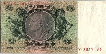 Allemagne 50 Reichsmark 1933 - Série Y - TTB - P.182