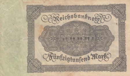 Allemagne 50000 Mark Bourgmaistre Brauweiler - 1922 Série 19P