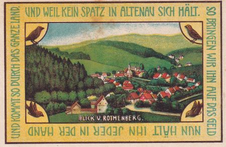 Allemagne 75 Pfennig - Altenau am Harz - Notgeld - 1921