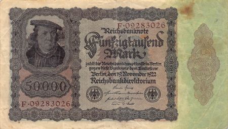 Allemagne ALLEMAGNE - 50000 MARK 1922