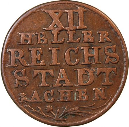 Allemagne ALLEMAGNE  AIX-LA-CHAPELLE - 12 HELLER 1767 IK