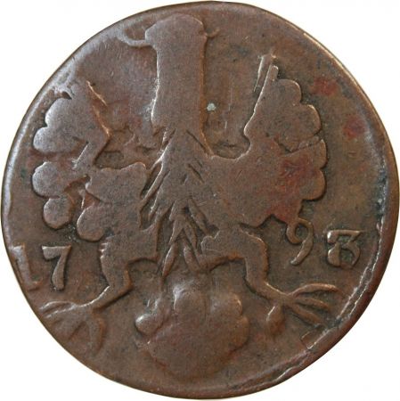 Allemagne ALLEMAGNE  AIX-LA-CHAPELLE - 12 HELLER 1793