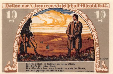 Allemagne ALLEMAGNE  ALTRAHLSTEDT - 10 MARK 1922