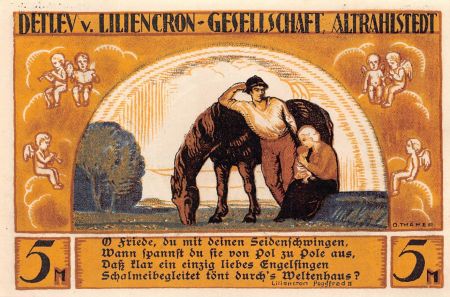 Allemagne ALLEMAGNE  ALTRAHLSTEDT - 5 MARK 1922