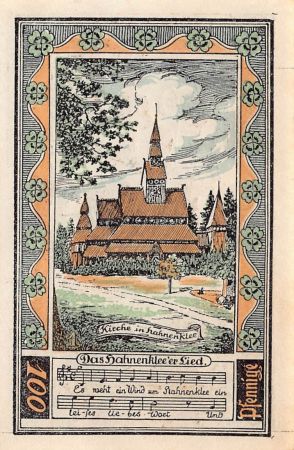 Allemagne ALLEMAGNE  BOCKSWIESE - 100 PFENNIG 1922