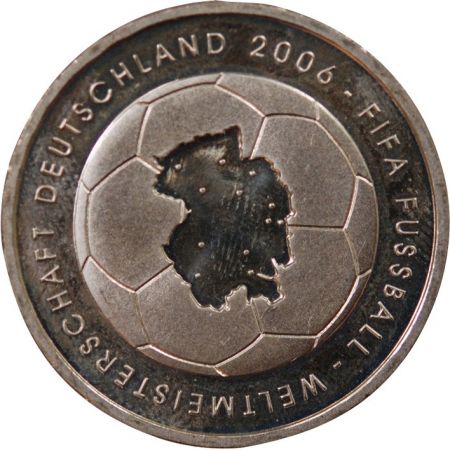 Allemagne ALLEMAGNE  COUPE DU MONDE DE FOOTBALL 2006 - 10 EUROS ARGENT 2003