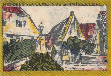 Allemagne ALLEMAGNE  ENNIGERLOH - 1 MARK 1921