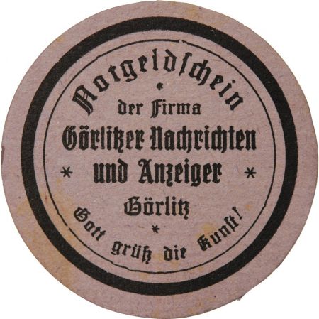 Allemagne ALLEMAGNE  GÖRLITZ - 1 PFENNIG 1920