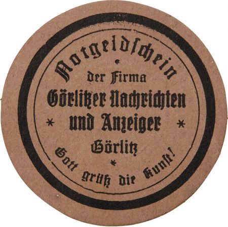 Allemagne ALLEMAGNE  GÖRLITZ - 4 PFENNIG 1920