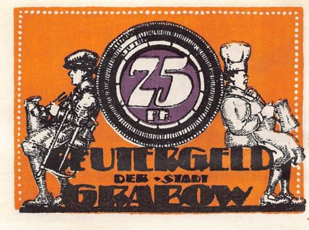 Allemagne ALLEMAGNE  GRABOW - 25 PFENNIG 1921