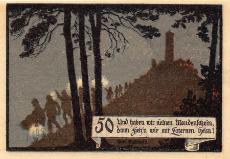 Allemagne ALLEMAGNE  IENA - 50 PFENNIG 1921