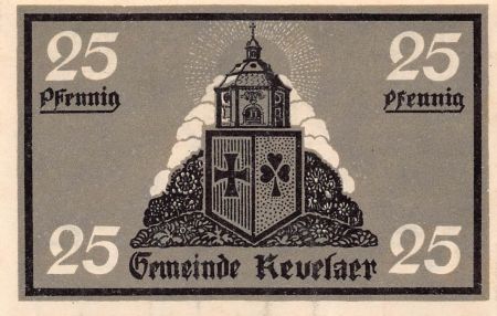 Allemagne ALLEMAGNE  KEVELAER - 25 PFENNIG 1921
