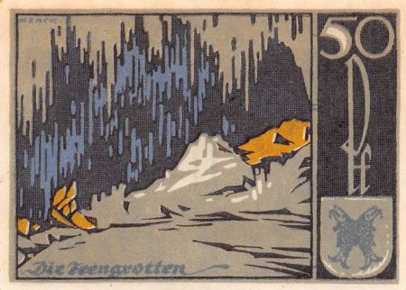 Allemagne ALLEMAGNE  SAALFELD - 50 PFENNIG 1921