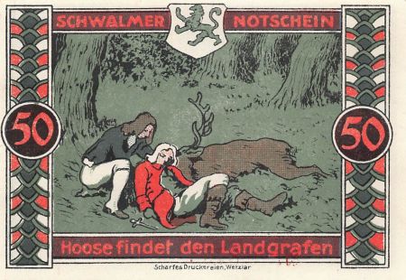 Allemagne ALLEMAGNE  SCHWALMER - 50 PFENNIG 1922
