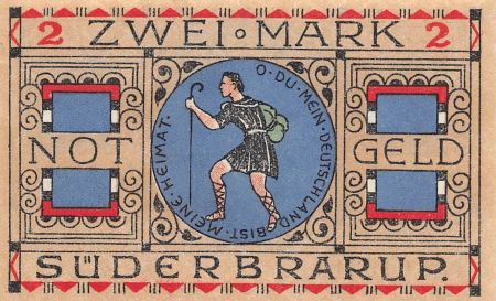 Allemagne ALLEMAGNE  SUDERBRARUP - 2 MARK 1920