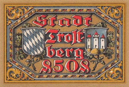 Allemagne ALLEMAGNE  TROSTBERG - 50 PFENNIG 1920