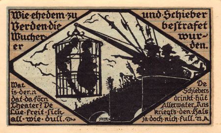 Allemagne ALLEMAGNE  VERDEN - 50 PFENNIG 1921