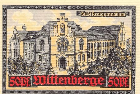 Allemagne ALLEMAGNE  WITTENBERGE - 50 PFENNIG