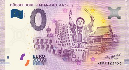 Allemagne Billet Allemagne 0 Euros Souvenir 2018 - Jour du Japon de Düsseldorf