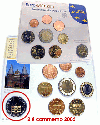 Allemagne Coffret BU Euro ALLEMAGNE 2006 (atelier indifférent)