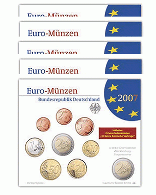 Allemagne Coffret BU Euro ALLEMAGNE 2007 (atelier F)