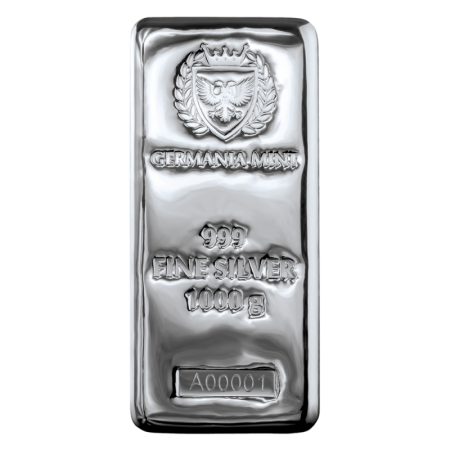 Allemagne Lingot - 1 Kg  Argent - Germania Mint - 2021