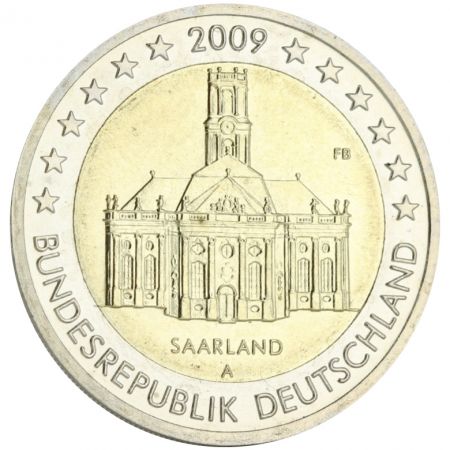 Allemagne Lot de 5 x 2 Euros Commémo. Allemagne 2009 - Sarre (les 5 ateliers)