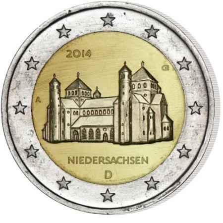 Allemagne Lot de 5 x 2 Euros Commémo. Allemagne 2014 - Basse-Saxe (les 5 ateliers)