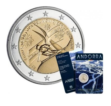 Andorre 2 Euros, Ski Alpin - 2019 Coincard
