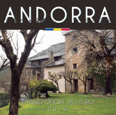 Andorre Coffret BU Andorra 2019 -  8 pièces