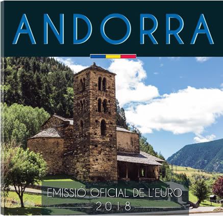 Andorre Coffret BU Euro - 2018
