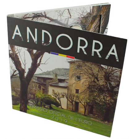 Andorre Coffret BU Euro - Casa de la Vall - 2019